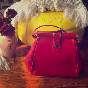 Vintage red purse